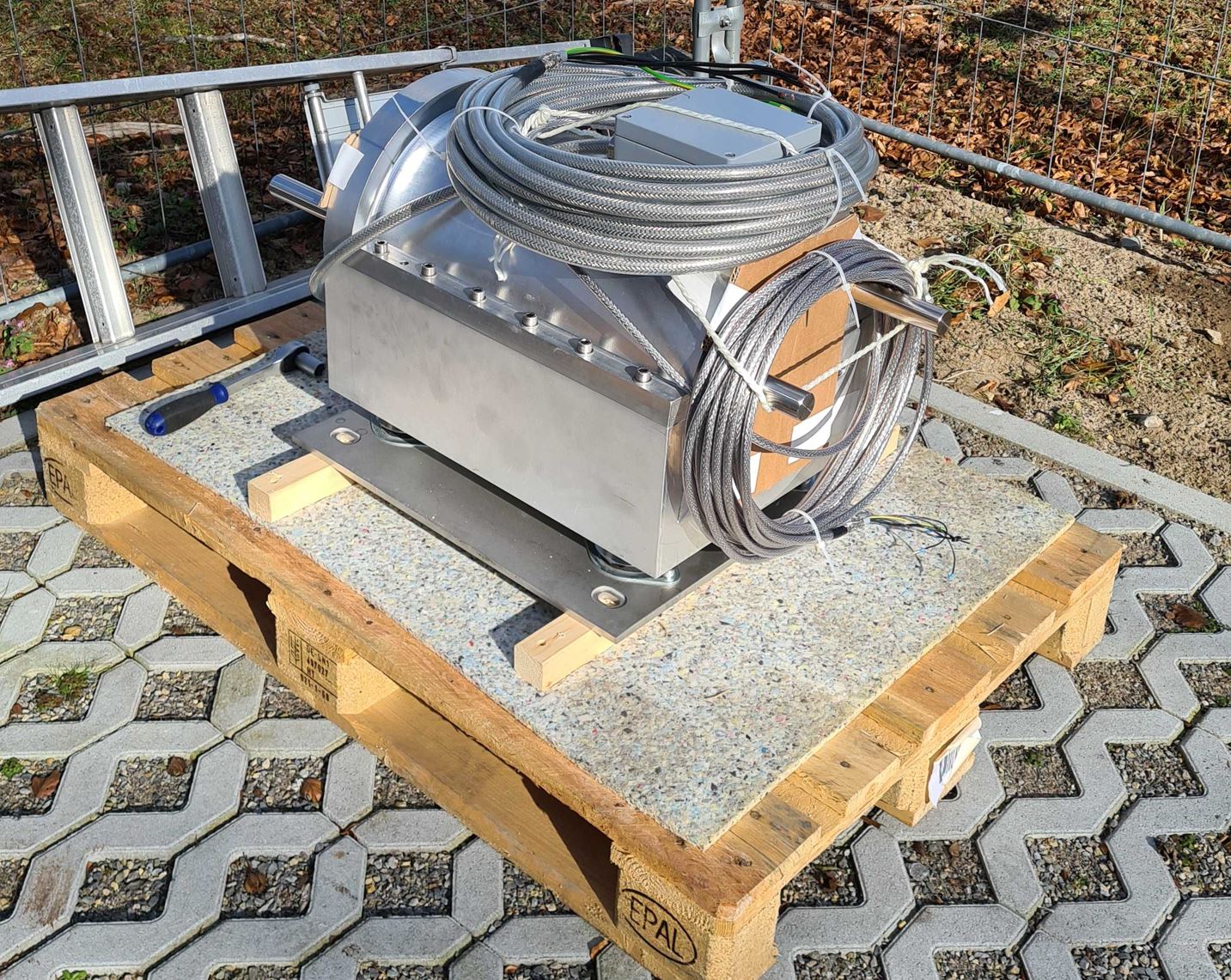 Niederdruck-Kleindampfturbine